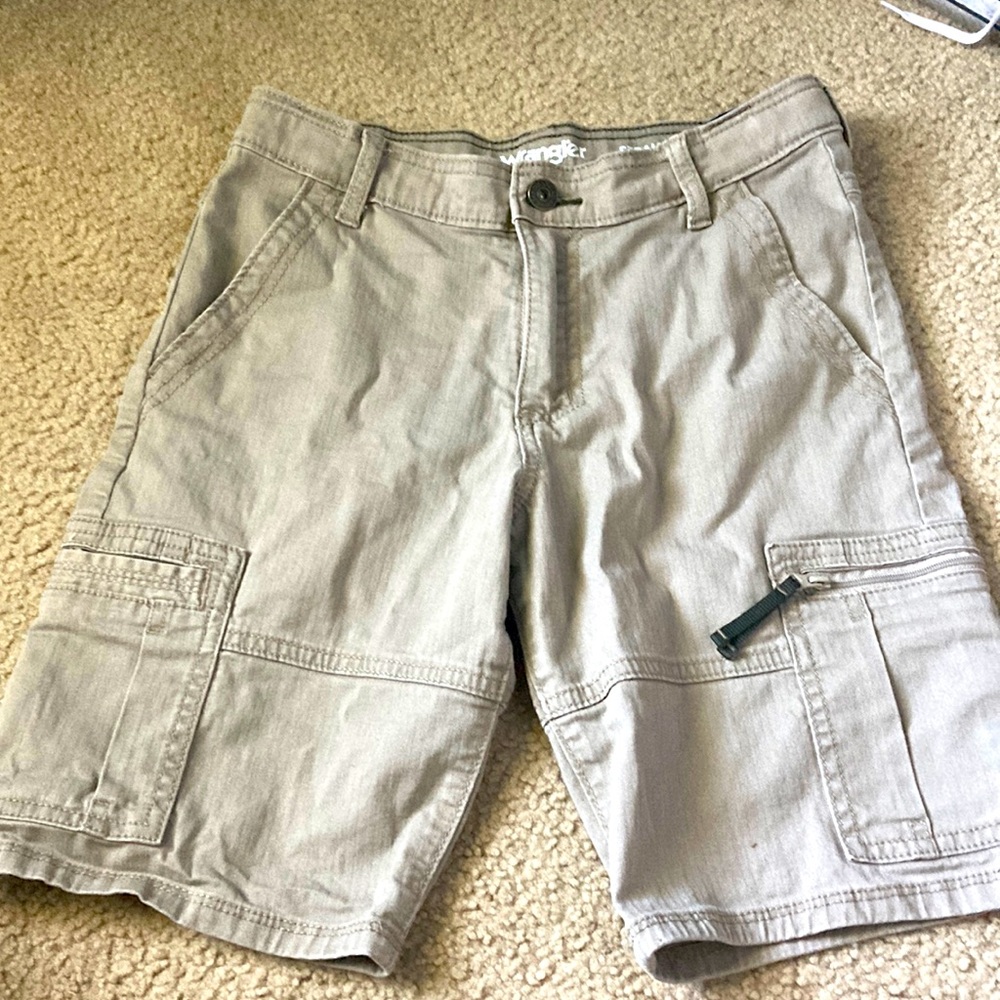 Boys, cargo shorts, good shape, wrangler